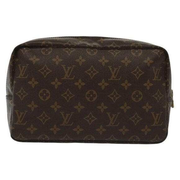 LOUIS VUITTON Monogram Trousse Toilette 28 Clutch Bag - Picture 1 of 16